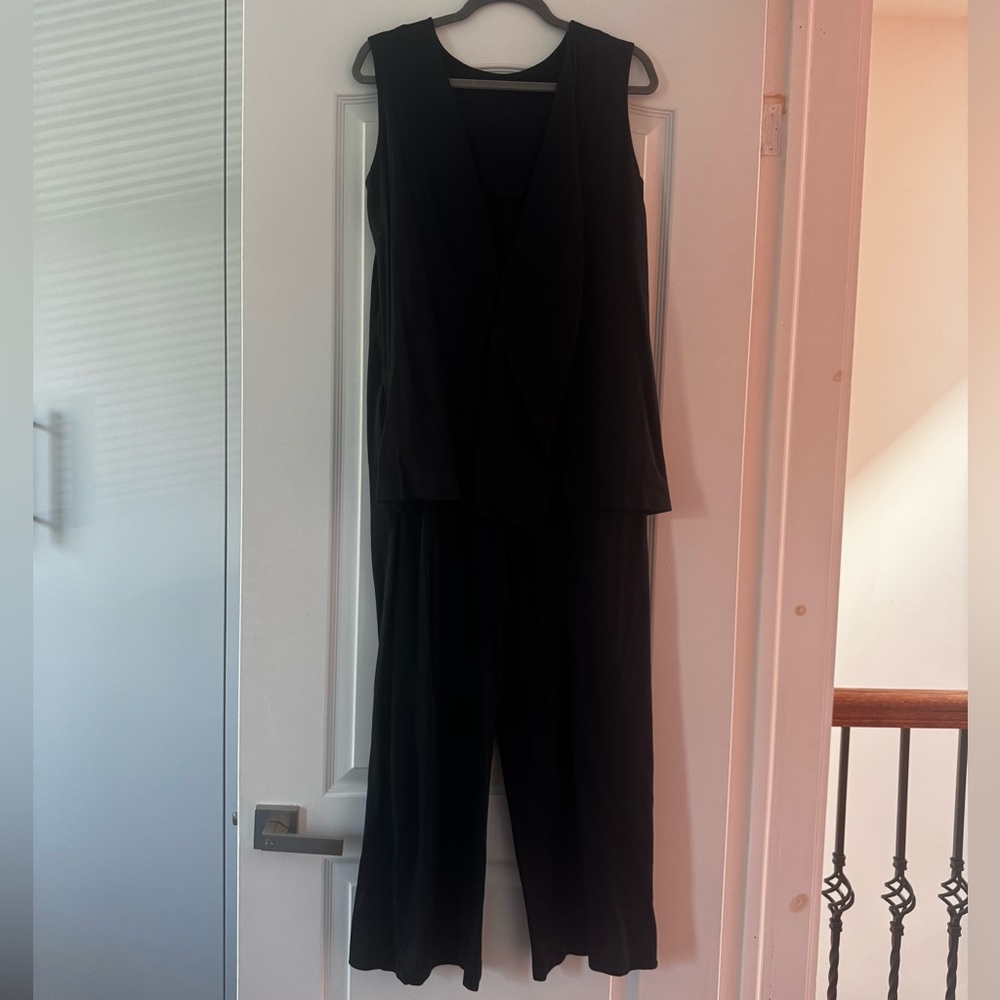 COS Elegant dark blue Women's Jumpsuit